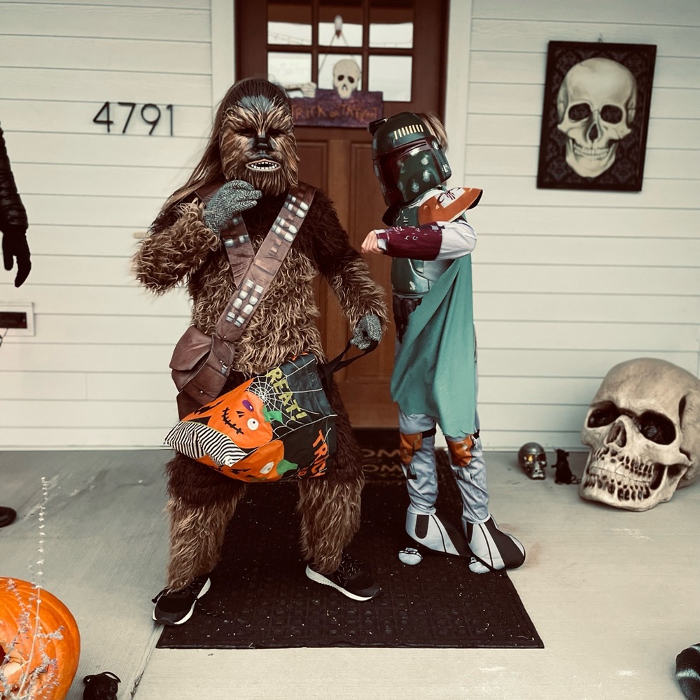 Chewbacca Halloween Costume size 8-10
